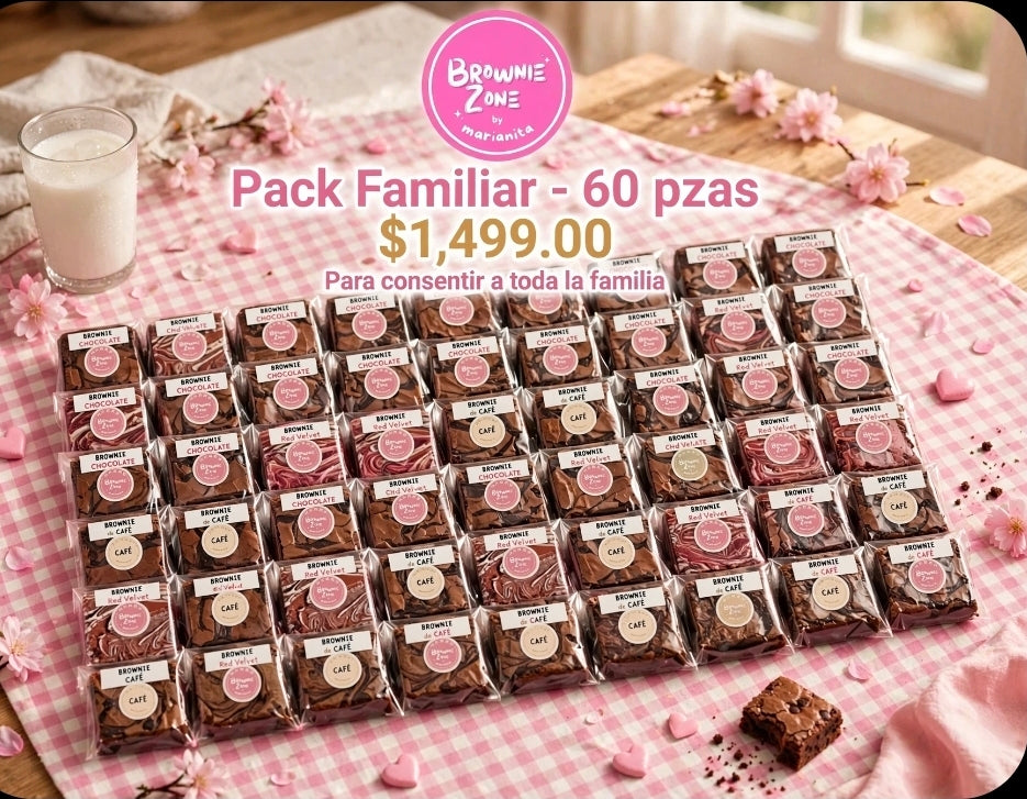 Pack familiar (60 pzas surtidas)