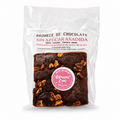 Brownie de chocolate con nuez sin azúcar añadida