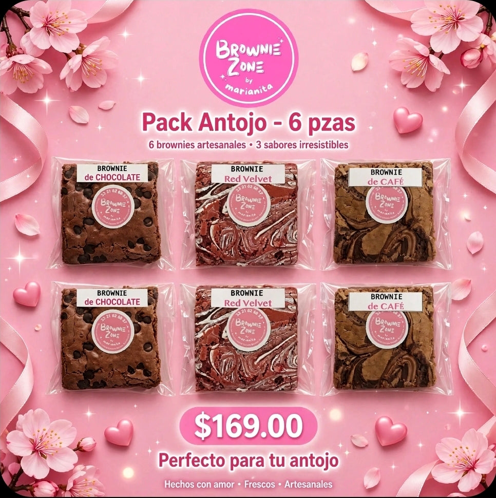 Pack antojo (6 pzas surtidas)