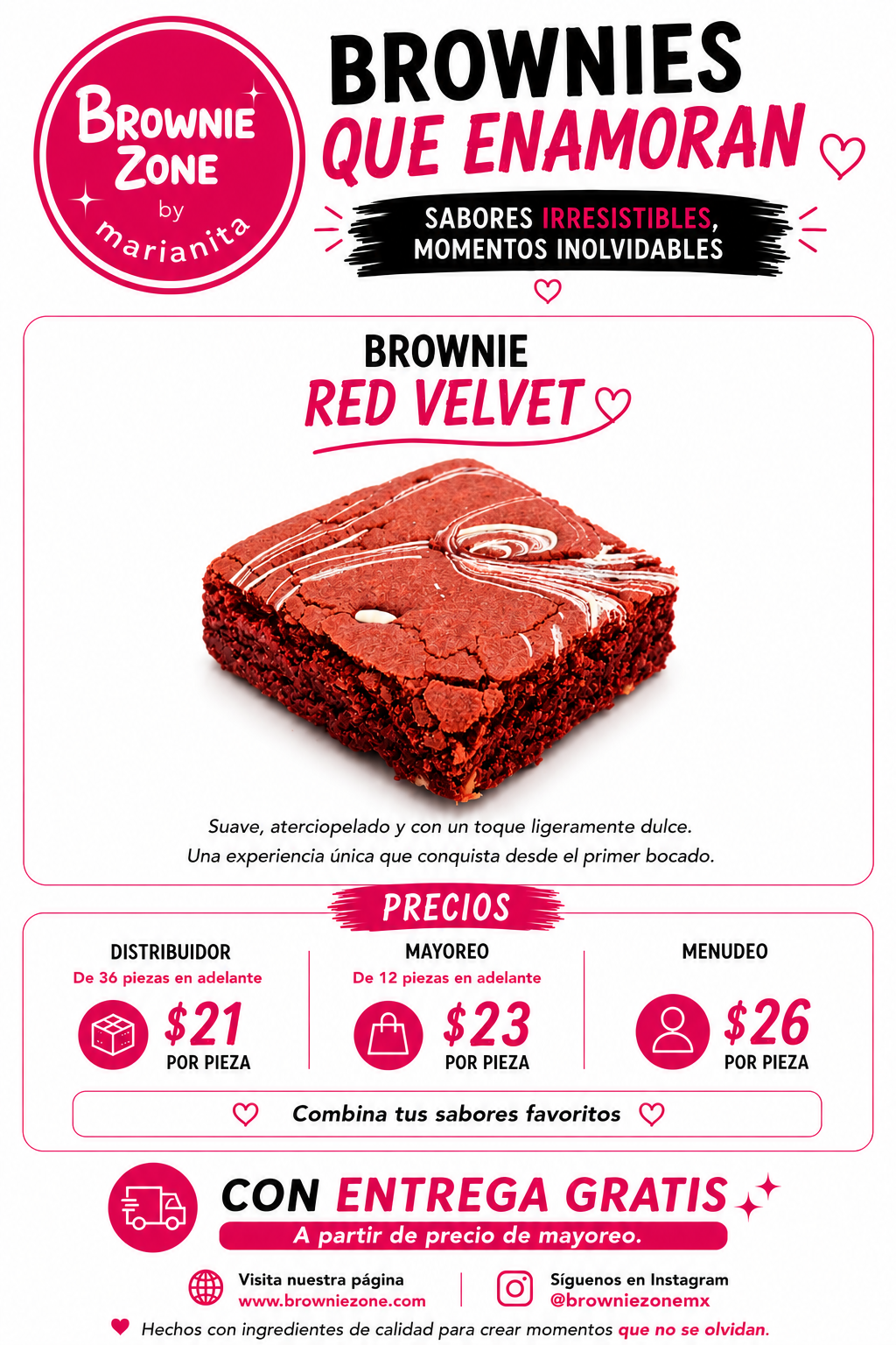 Brownie Red Velvet